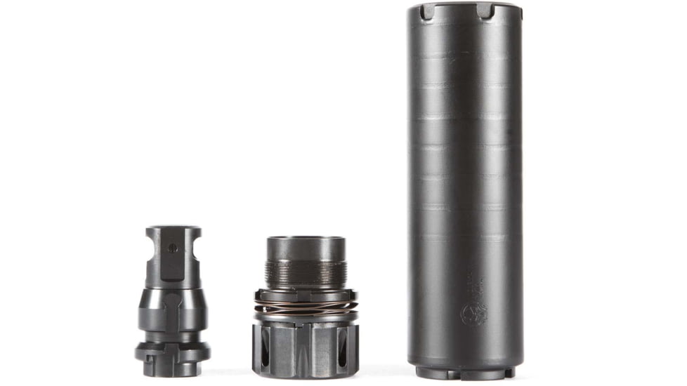 Dead Air Armament Keymicro Adapter Muzzle Device, P-Series, Black, DA451