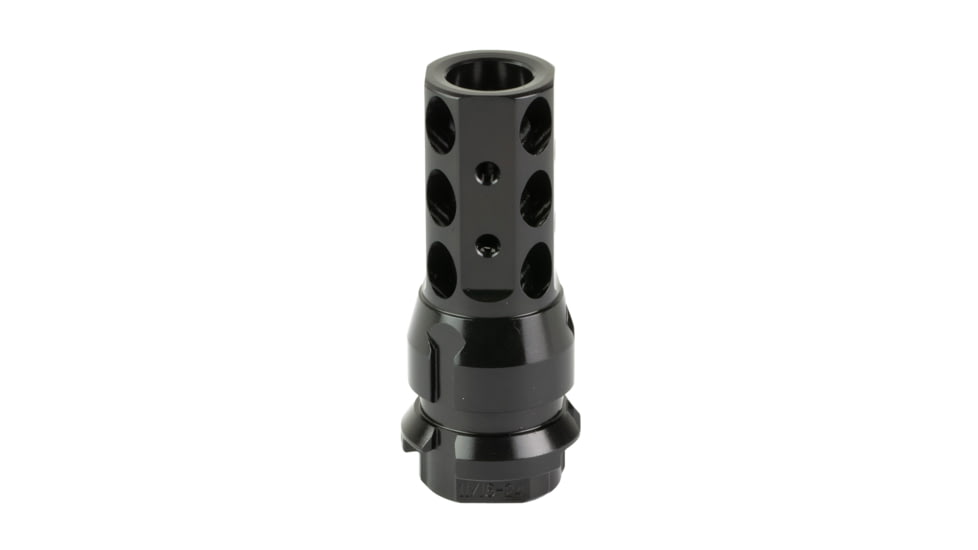 Dead Air Armament KeyMo Muzzle Brake,11/16x24 Threads, 45 Cal, Black, DA163