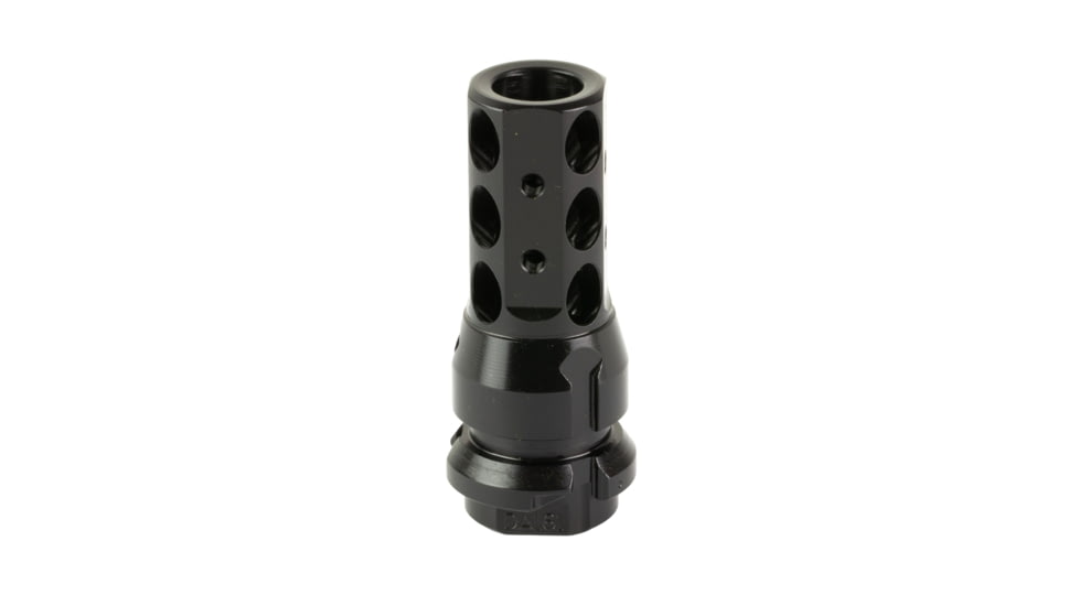 Dead Air Armament KeyMo Muzzle Brake, 5/8x24 Threads, 45 Cal, Black, DA161