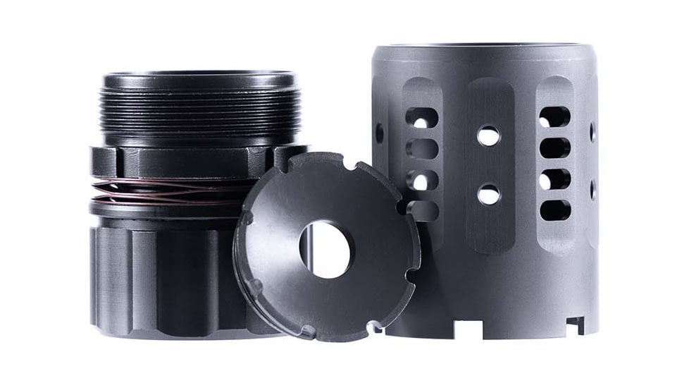 EDEMO Dead Air Armament Pyro 2 0 Enhanced Muzzle Brake, DA202A, EDEMO5