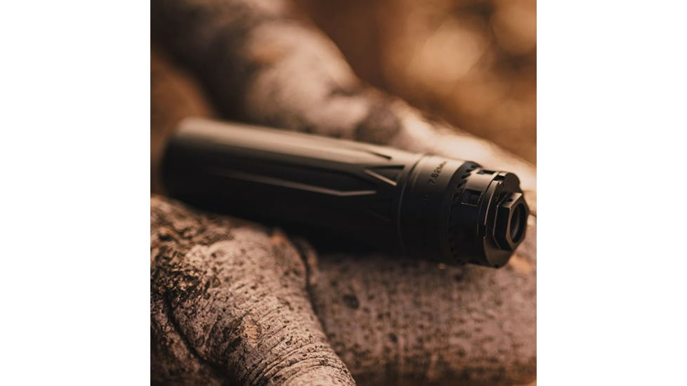 Dead Air Silencers Nomad TI XC .30 Caliber DT Suppressor, 5/8x24, 1.76x7.03 in, Black, 100000231681