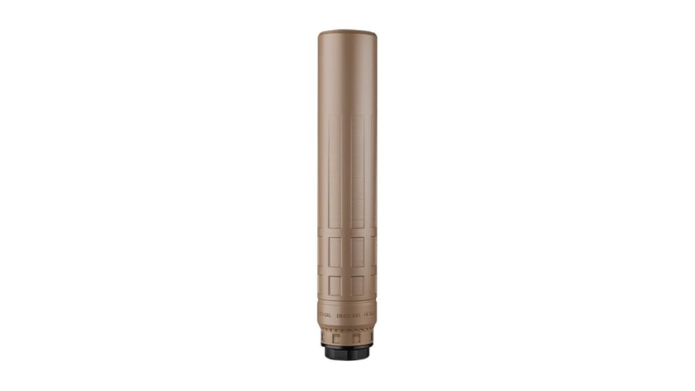 Dead Air Silencers Nomax 33 .33XC XEMAX .338 Lapua Magnum Suppressor w/MB, 1.75x9.1in, 5/8x24, FDE, 100000231687