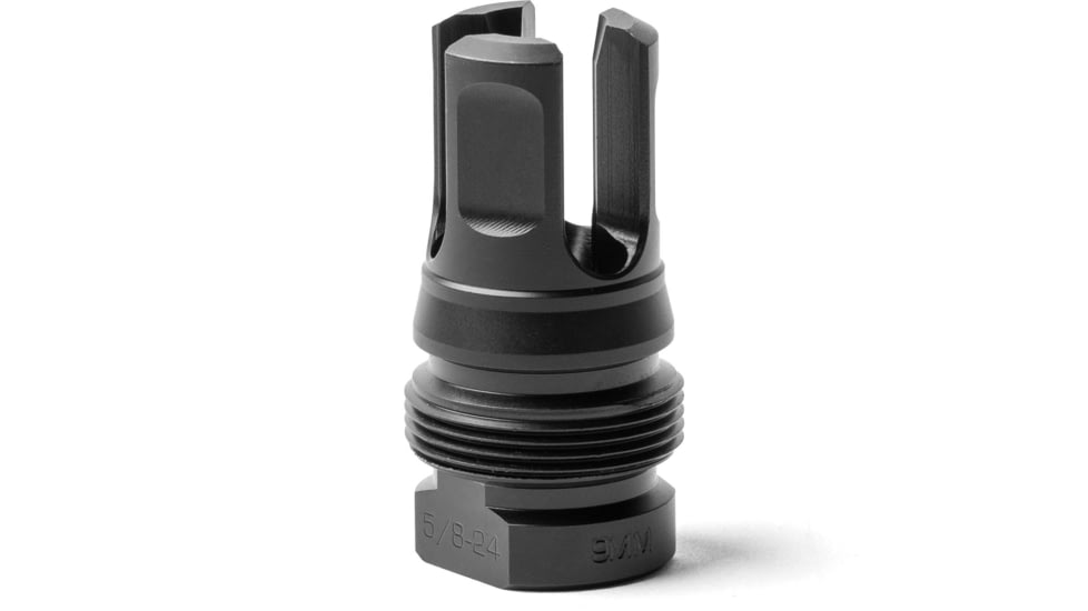 Dead Air Silencers Xeno 3-Prong Flash Hider 9mm 5/8x24, 1212179