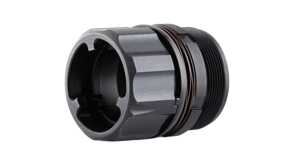 Dead Air Silencers KeyMo GOV HUB Adapter for Dead Air Sandman Series, Nitride, Black, DA428UPGRD