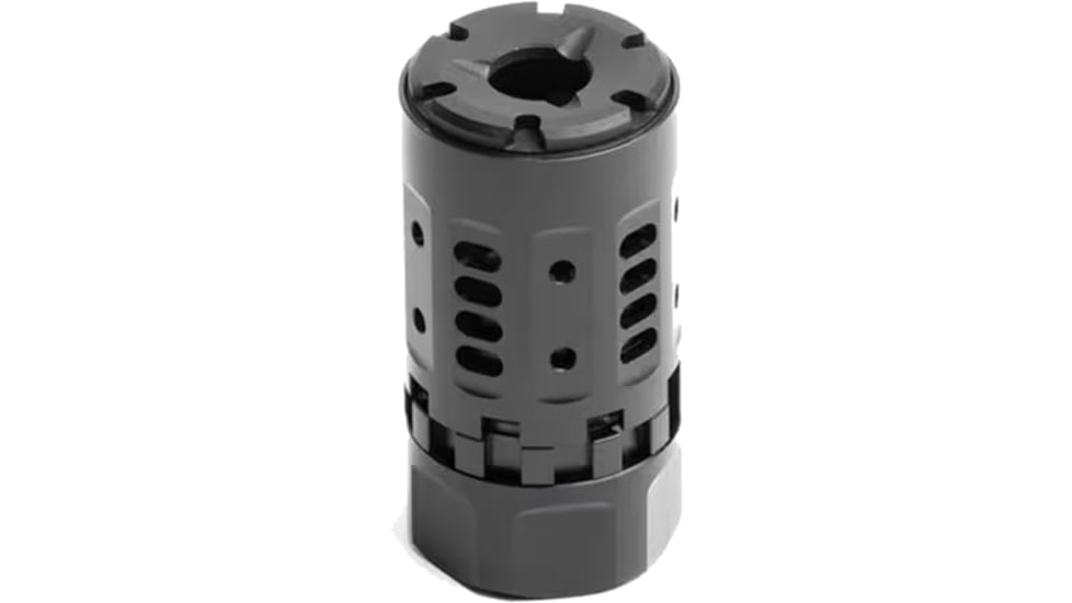 Dead Air Silencers Pyro 2.0 Muzzle Brake Kit, .45 Caliber w/ SD500 Booster &amp; .45 Caliber Front Cap, 1212255