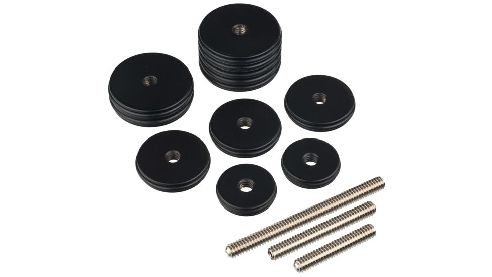 Dead Center Custom Balance Weight Kit, Black, KIT-BLK