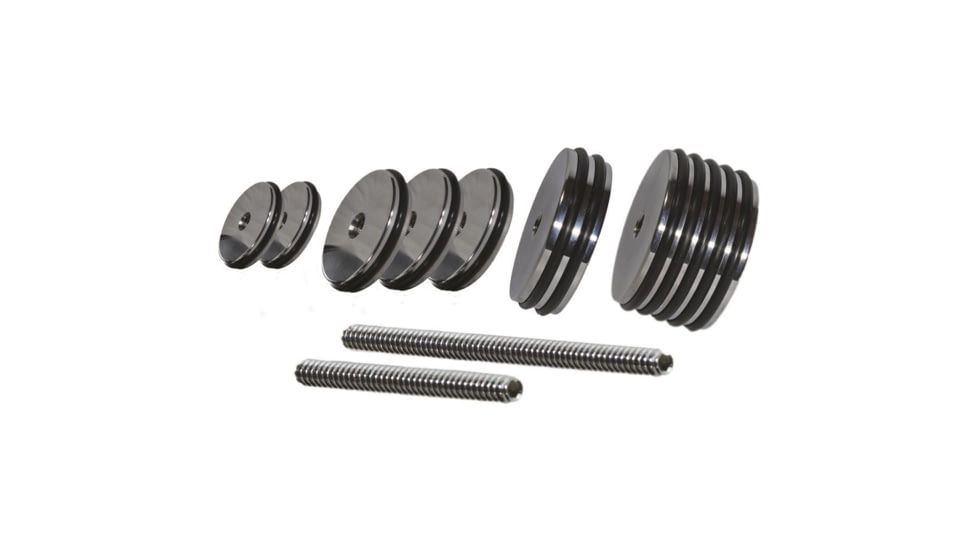 Dead Center Custom Balance Weight Kit / Polished, Silver, KIT-POL