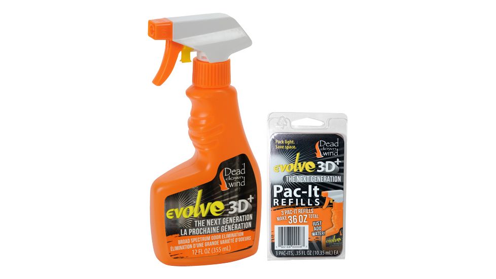 Dead Down Wind Field Spray & Pac-it Combo E3 12oz/12oz