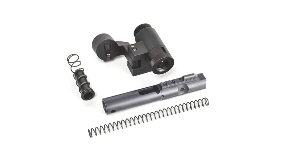 Dead Foot Arms Modified Cycle System, 9mm, Black Nitiride Bolt Carrier Group, Left Side Folding Stock Adapter, Black Anodized, 78713