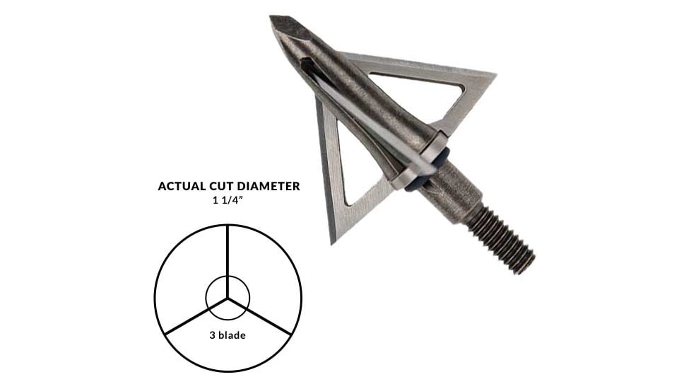 Dead Ringer Triple Acutus Fixed Blade Broadhead