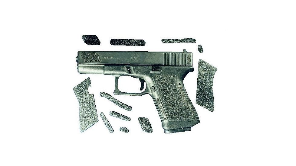 Decal Grip Enhancer For Fits Glock 17 w/Finger Grooves G17FGR