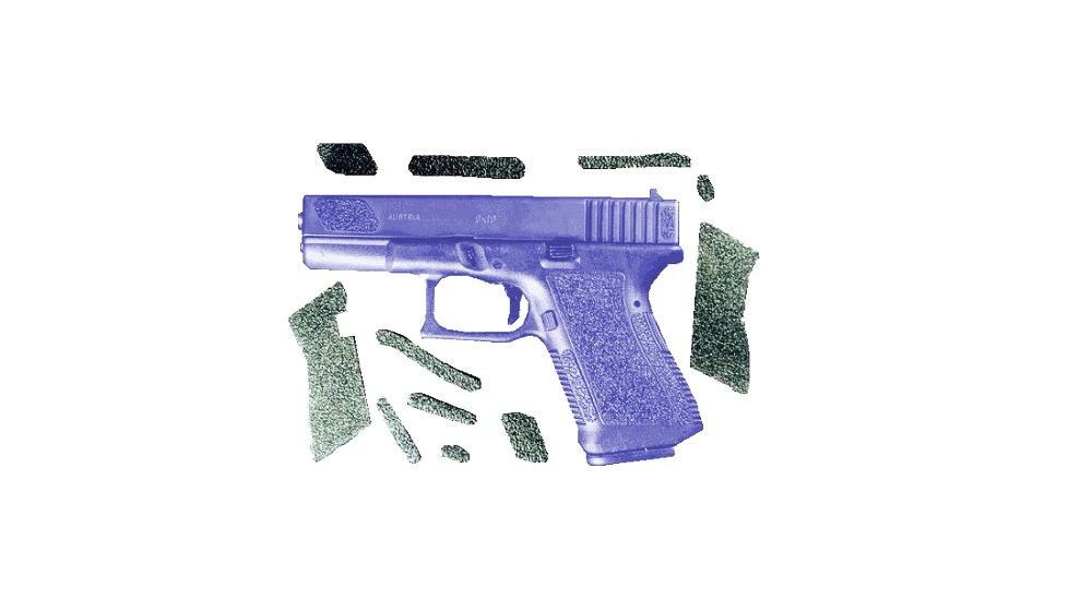Decal Grip Enhancer For Fits Glock 20 G20R
