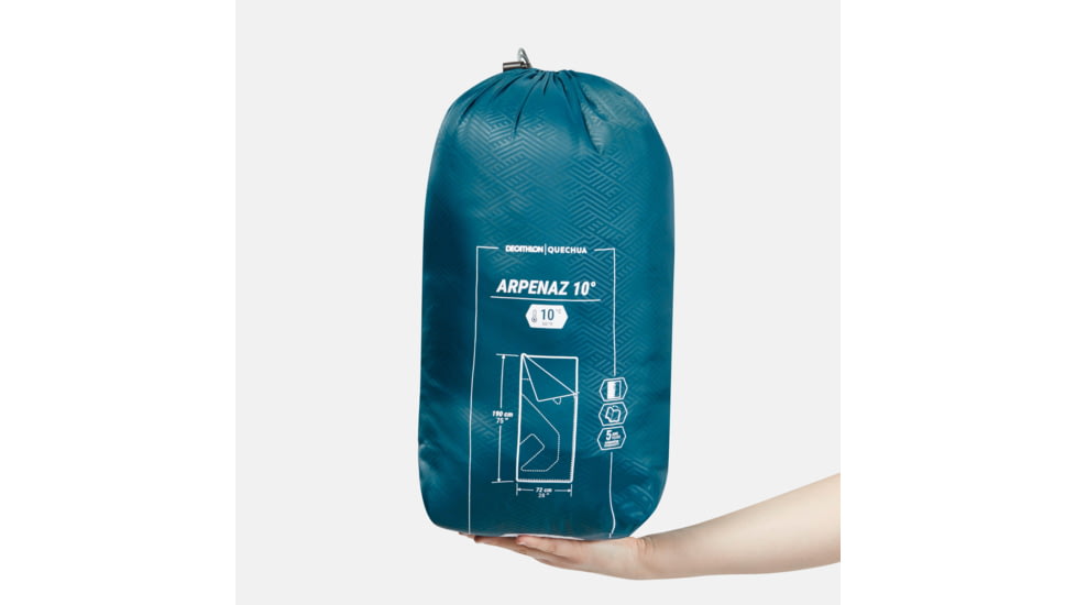 Decathlon Quechua Camping Sleeping Bag, Blue, NS, 4646217