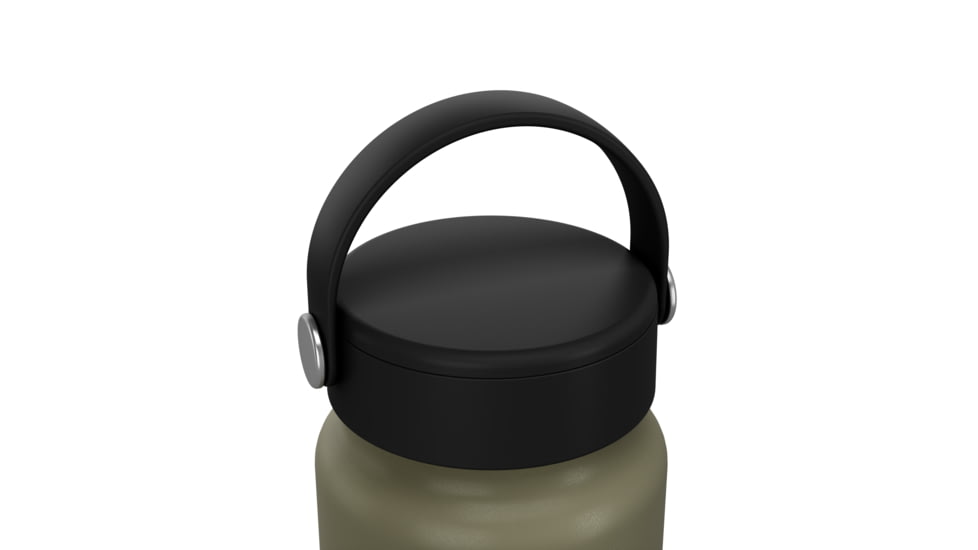 Decathlon Quechua Double Wall Insulated Wide Mouth Stainless Steel Water Bottle, Green, 25oz, 4266688