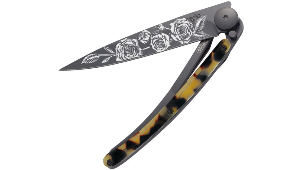 Deejo 37g Tattoo Linerlock Roses