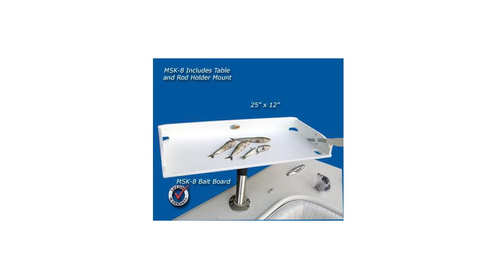 Deep Blue Bait Table