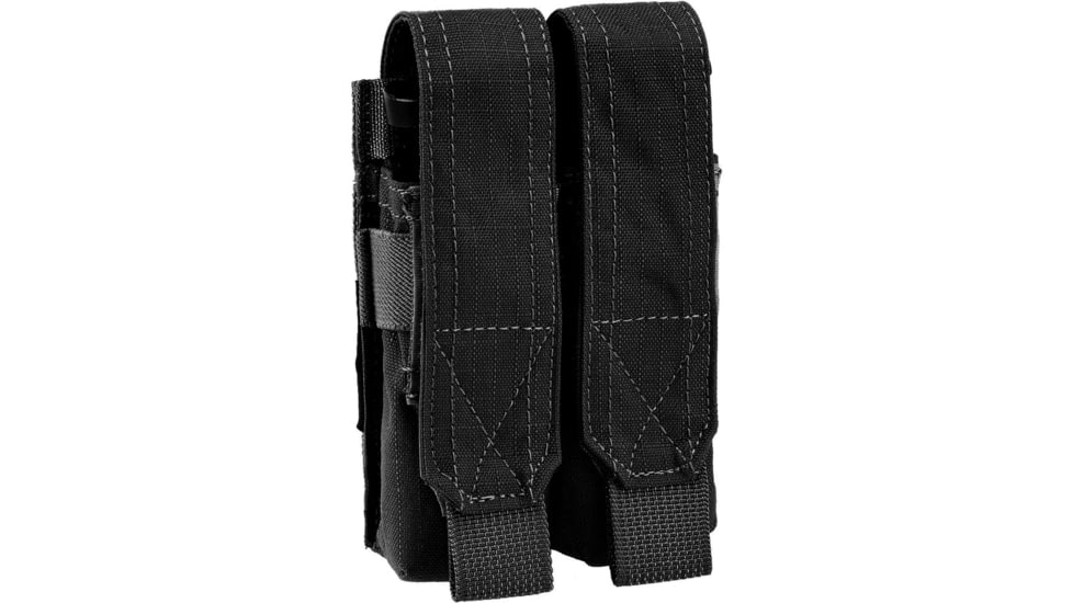 Defcon 5 9mm Double Pistol Pouch, Black, NSN 8465152061330, D5-PM02 B
