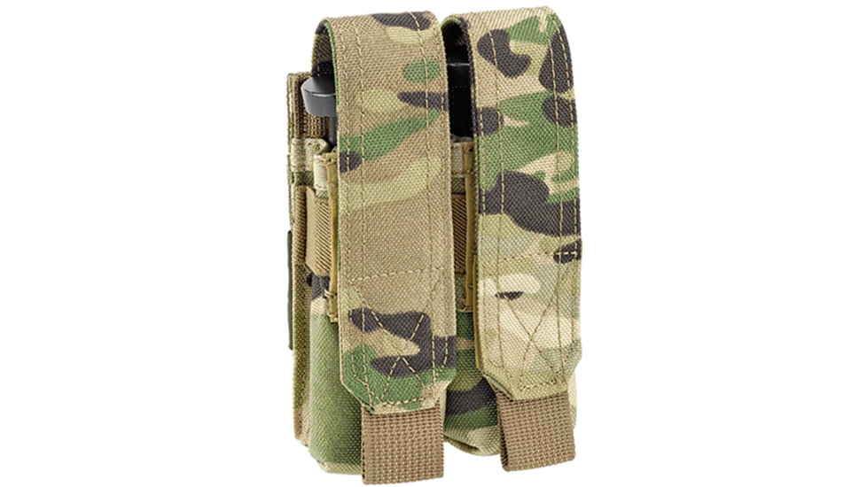 Defcon 5 9mm Double Pistol Pouch, Multicamo, D5-PM02 MC
