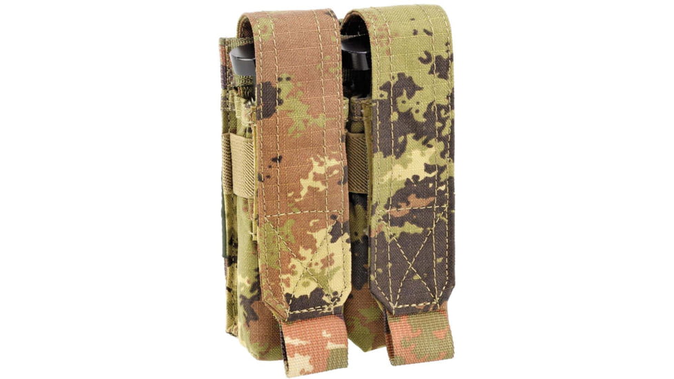 Defcon 5 9mm Double Pistol Pouch, Vegetato Italiano, NSN 8465152061256, D5-PM02 VI