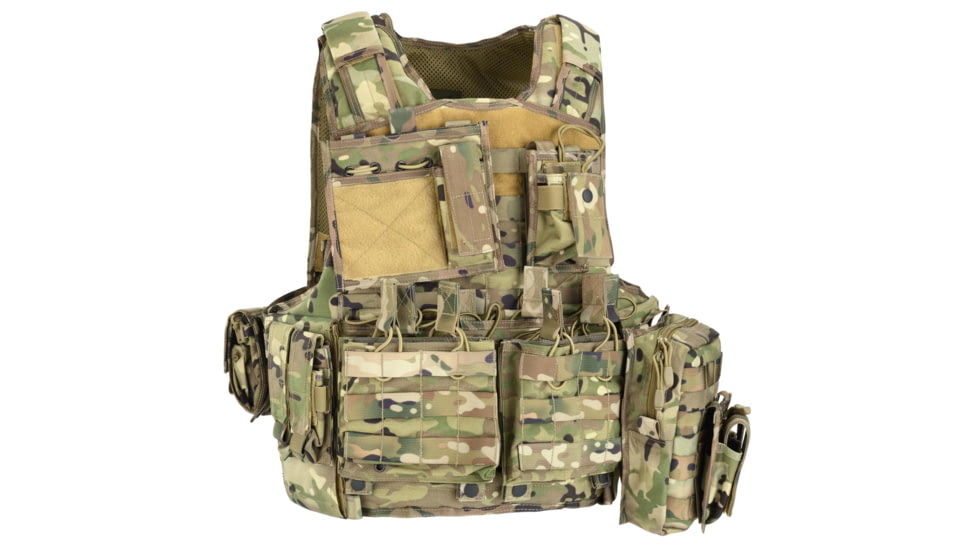 Defcon 5 Body Armor Carrier Set, Multicamo, D5-BAV06 MC