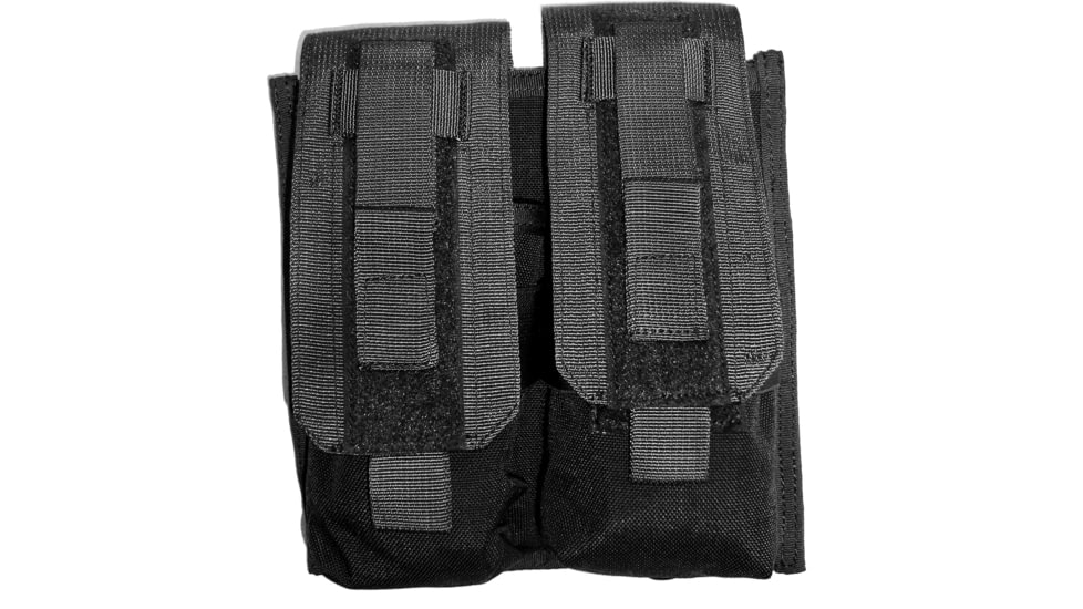 Defcon 5 Double Mag Pouch, Black, NSN 8465152061246, D5-M4AKD B