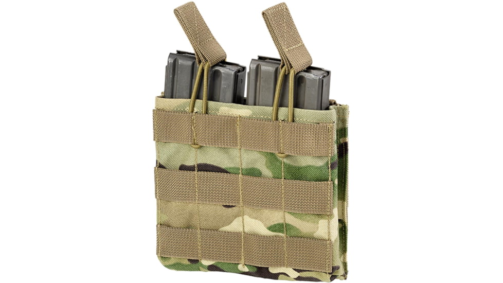 Defcon 5 Double Open Mag Pouch, Multicamo, D5-M4AKDO MC
