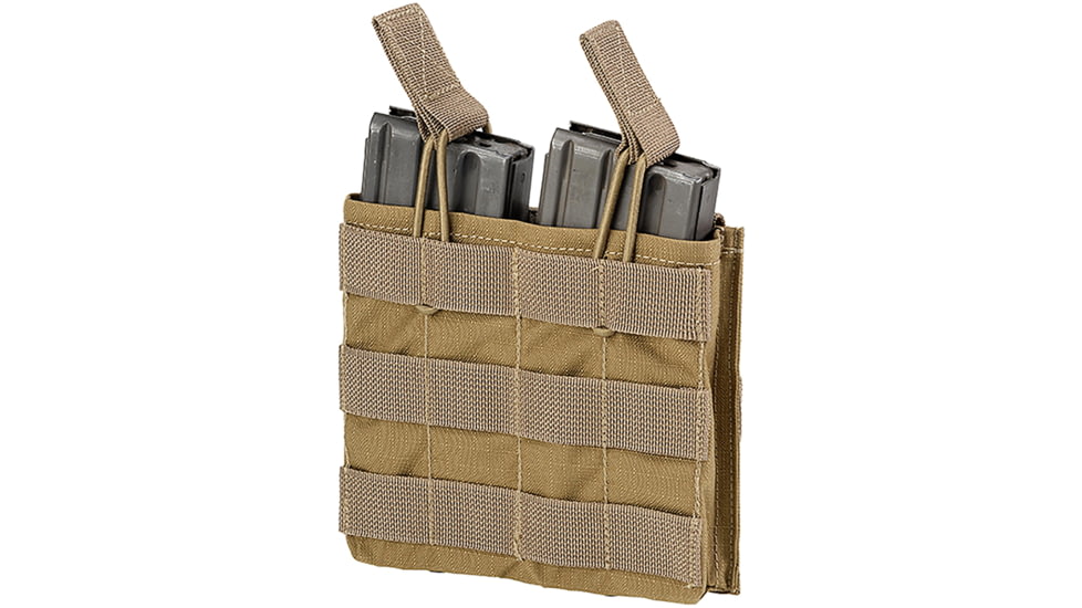 Defcon 5 Double Open Mag Pouch, Tan, D5-M4AKDO CT