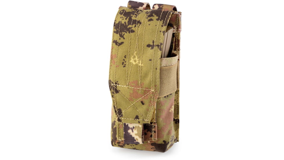 Defcon 5 M4/AK Single Pouch, Vegetato Italiano, NSN 8465150009441, D5-M4AKS VI