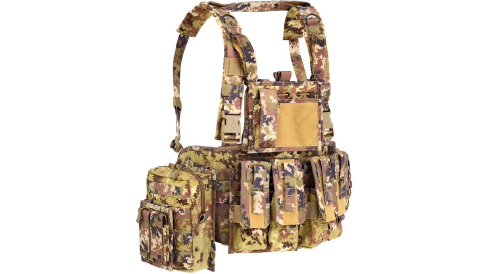 Defcon 5 Molle Recon Chest Rig, Vegetato Italiano, NSN 8465152061091, D5-RC901 VI