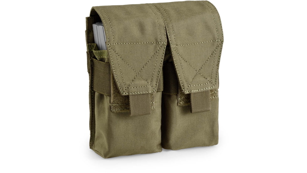 Defcon 5 Outac Double M4/AK Pouch, OD Green, OT-M4AK OD