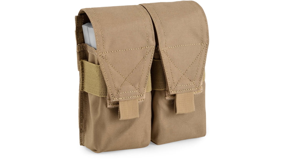 Defcon 5 Outac Double M4/AK Pouch, Tan, OT-M4AK CT