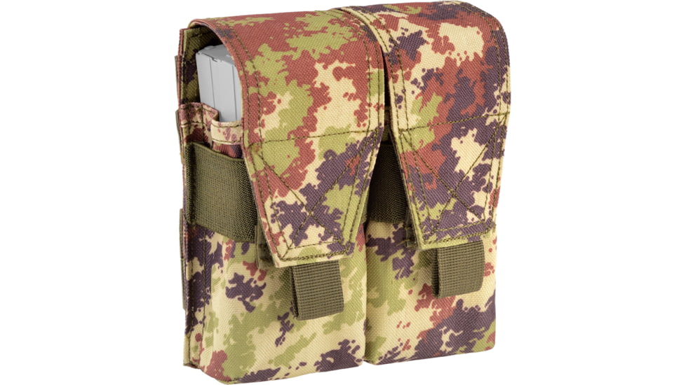 Defcon 5 Outac Double M4/AK Pouch, Vegetato Italiano, OT-M4AK VI
