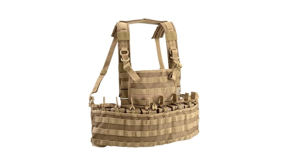 Defcon 5 Outac Molle Recon Chest Rig, Coyote tan, OT-RC900 CT