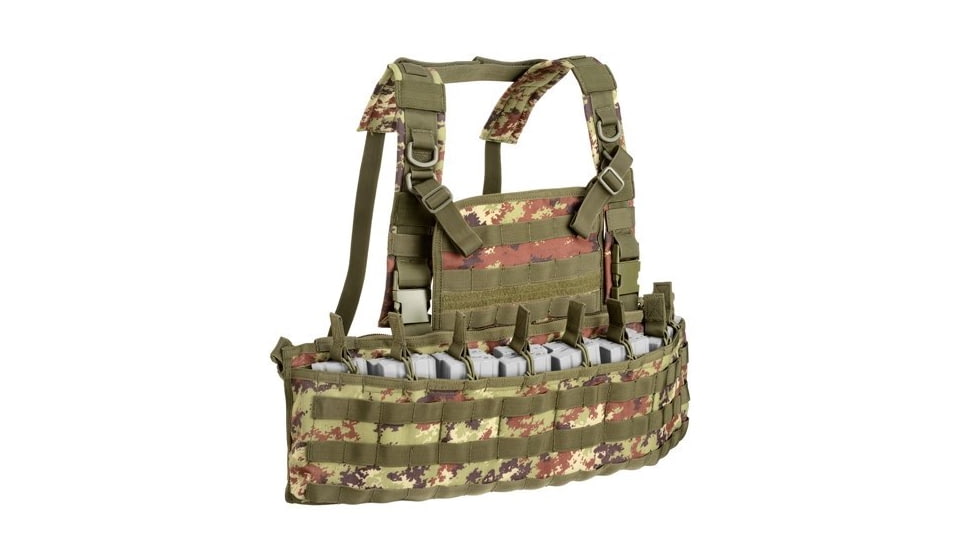 Defcon 5 Outac Molle Recon Chest Rig, Vegetato Italiano, OT-RC900 VI