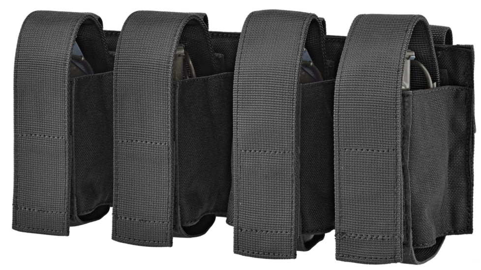 Defcon 5 Quadruple 40mm Granade Pouch, Black, D5-GP04 B