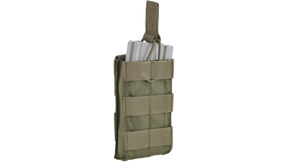 Defcon 5 Singol Mag Pouch w/ Quick Extraction, 5.56 Caliber, OD Green, D5-M4S OD
