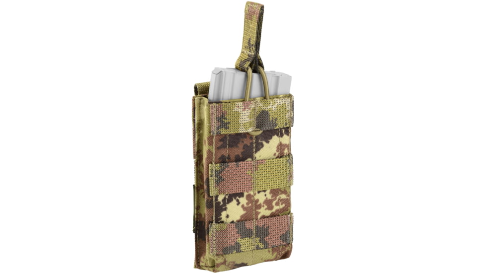 Defcon 5 Singol Mag Pouch w/ Quick Extraction, 5.56 Caliber, Vegetato Italiano, NSN 8465150176679, D5-M4S VI