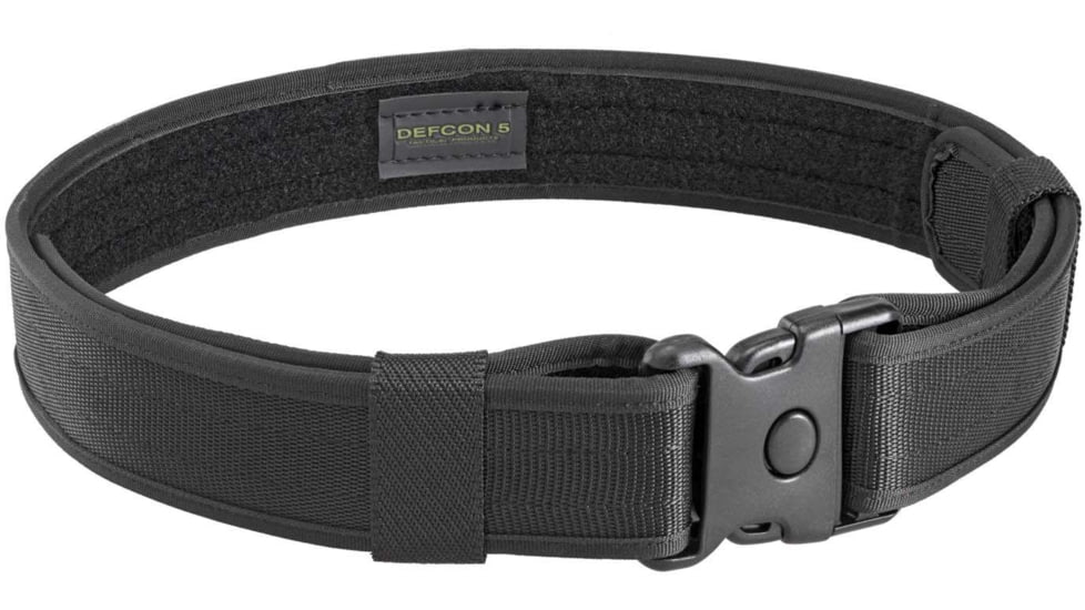 Defcon 5 Swat Tactical Belt, Black, D5-DB02 B