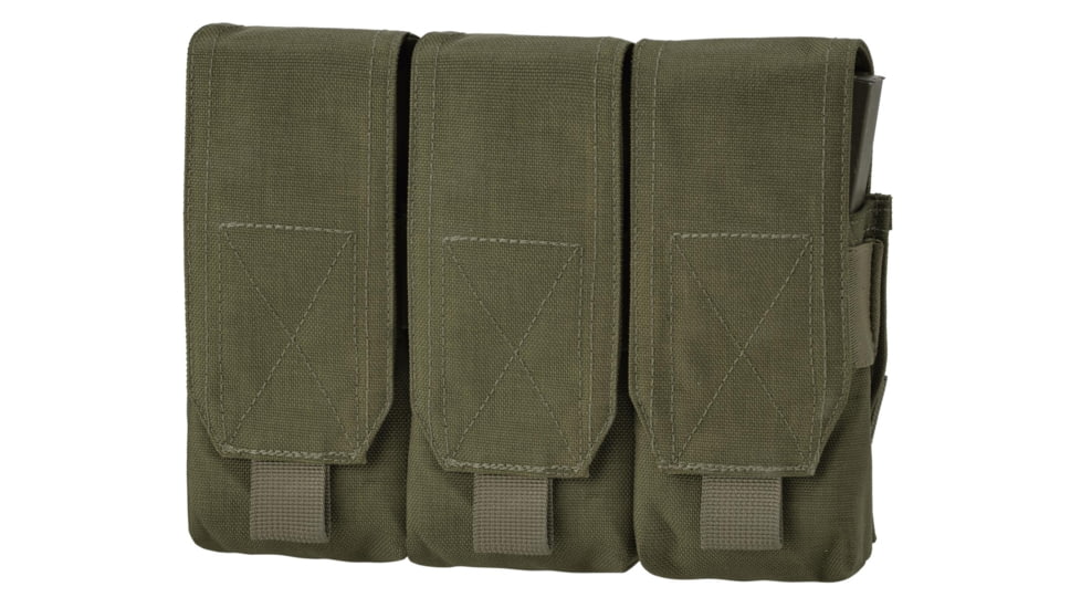 Defcon 5 Triple Magazine Pouch For 6 Magazine 5.56, OD Green, D5-M4AK3 OD