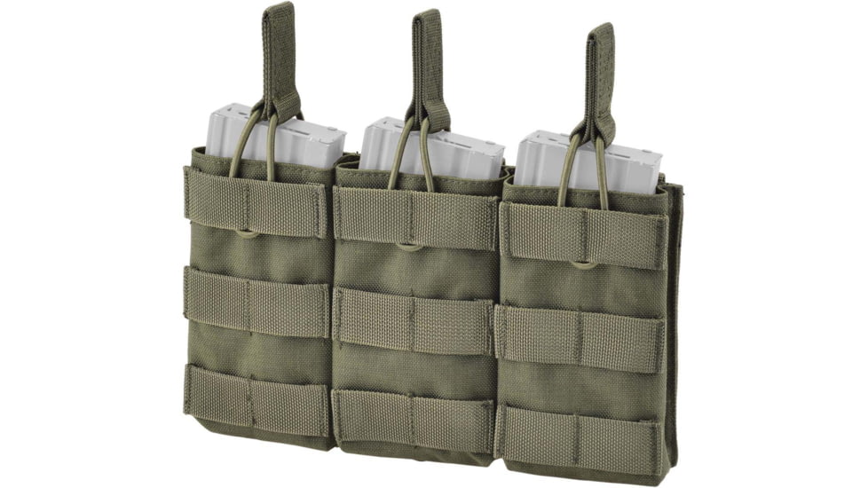 Defcon 5 Triple Open Magazine Pouch, OD Green, D5-M4AK3DO OD