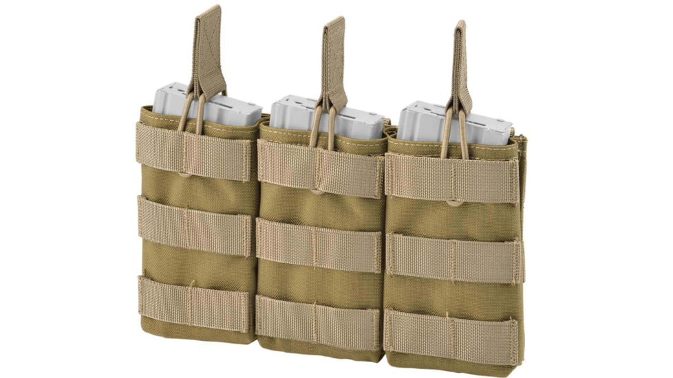 Defcon 5 Triple Open Magazine Pouch, Tan, D5-M4AK3DO CT