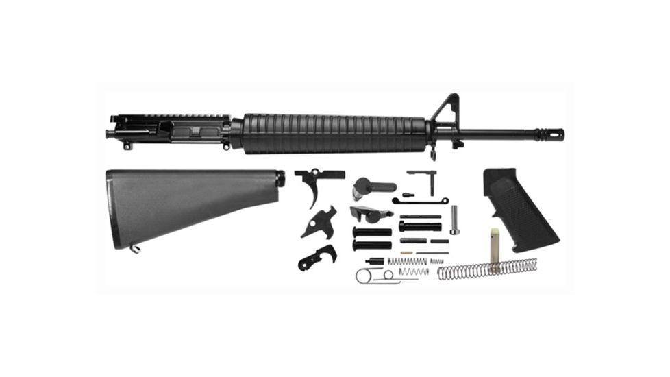 Del-Ton Pre-Ban Heavy Profile Rifle Complete Upper Receiver, 5.56x45mm NATO, 20in, Rifle Length, Black, RKT102