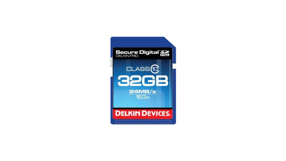 Delkin 32GB Pro Series SDHC Memory Card SLDK06