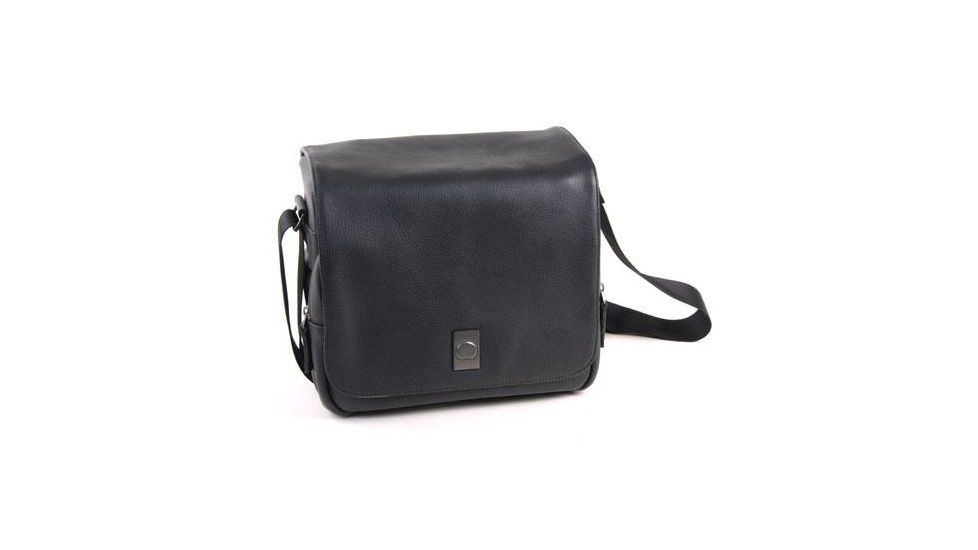 Delsey Corium 03 Digital Camera DSLR Leather Shoulder Bag, Small-Medium