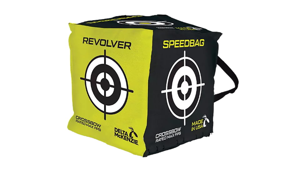 Delta McKenzie Speedbag Revolver Bag Target, Green/Black, 70010