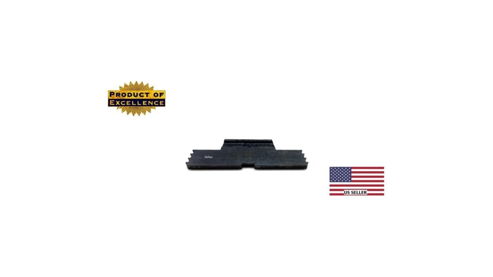DELTAC Extended Steel Slide For Glock Gen1 To Gen4,Black, GLC101, EDEMO1