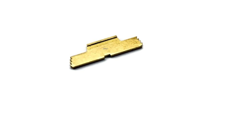 DELTAC Extended Steel Slide For Glock Gen1 To Gen4,Golden Metallic, GLC101G