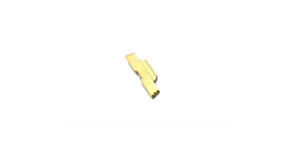 DELTAC Extended Steel Slide For Glock Model 17, 19, 26 ,34 Gen5,Golden Metallic, GLC101-G5G