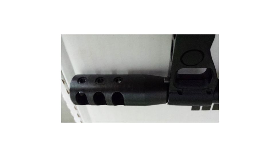 DELTAC Slingshot Muzzle Brake For AK47/SKS 7.62x39 - M14X1LH,Black, BRK110