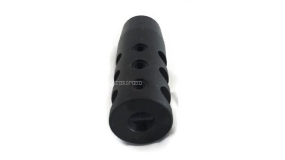 DELTAC Slingshot Muzzle Brake For AK47/SKS w/Complete Threading Kit Combo,Black, PKG128-7.62, EDEMO1